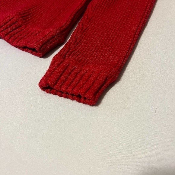 Liz Claiborne Lizsport Petite Red zip up sweater Petite P - Picture 11 of 11